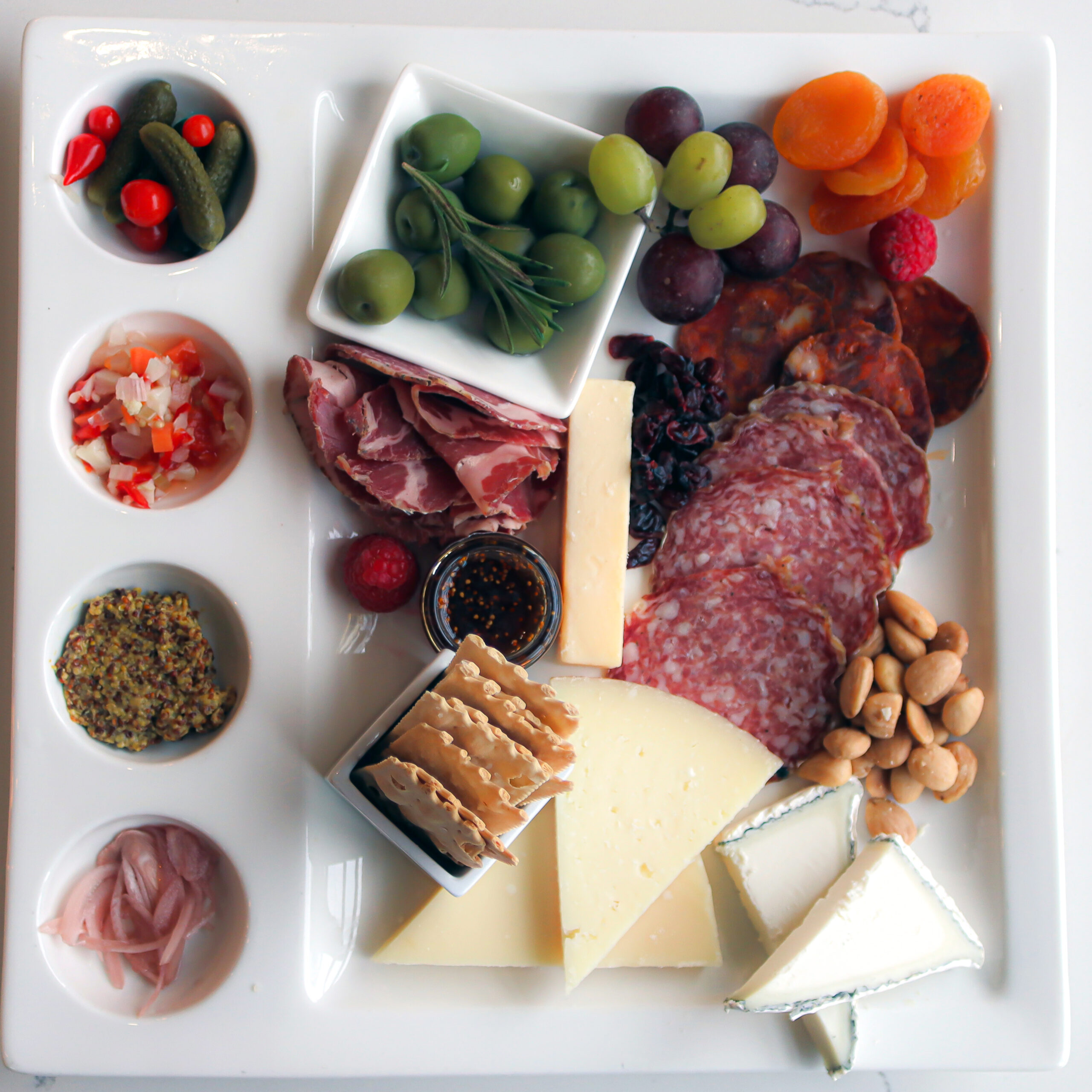 Cheese & Charcuterie Plate – $32