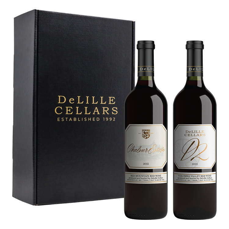 DeLille Founding Wines Two Bottle Gift Set